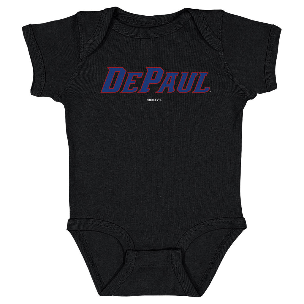 DePaul Blue Demons Wordmark WHT