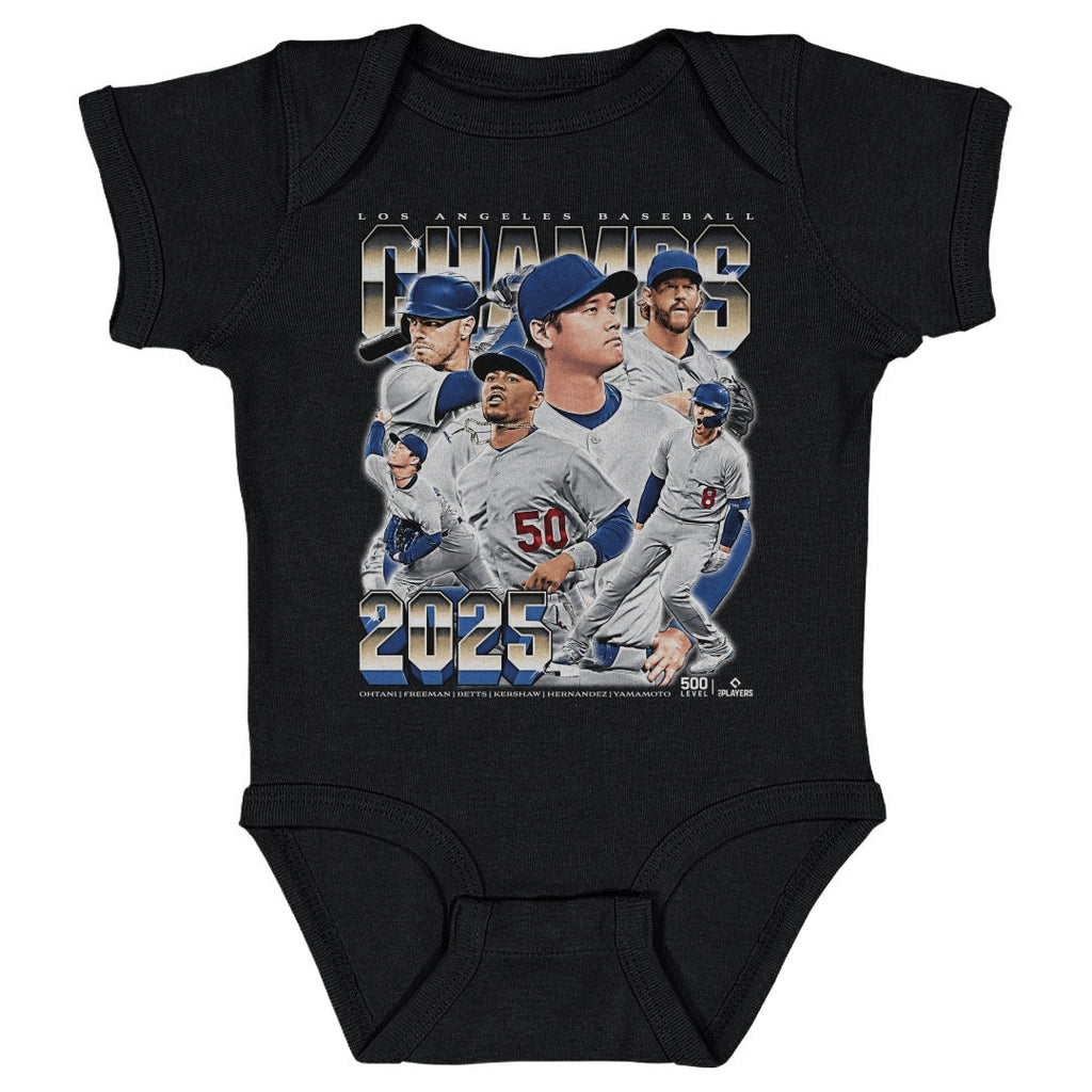 Los Angeles D Baseball 2025 Champs Vintage WHT