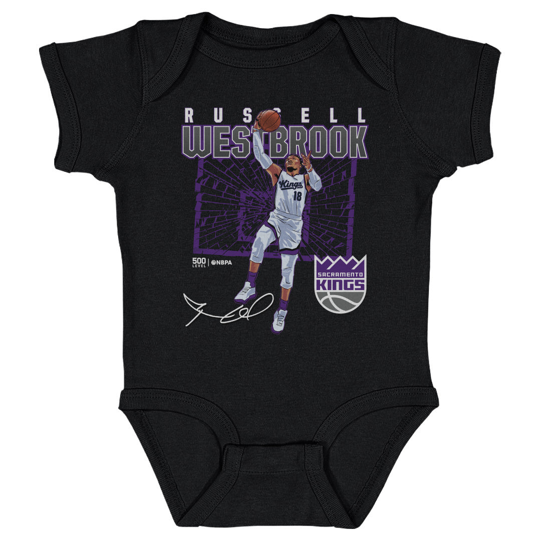 Russell Westbrook Sacramento Kings Shattered WHT