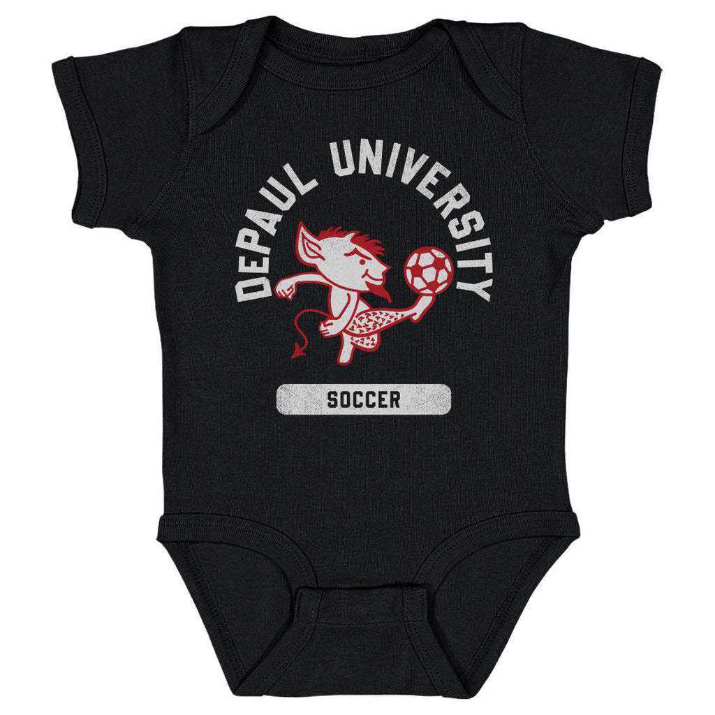 DePaul Blue Demons Mascot Soccer WHT