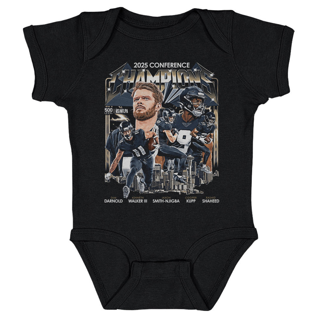 Seattle Football 2025 Conference Champions Vintage WHT