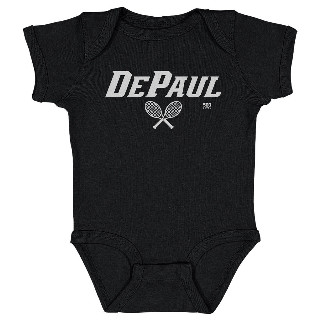 DePaul Blue Demons Tennis Minimalist WHT