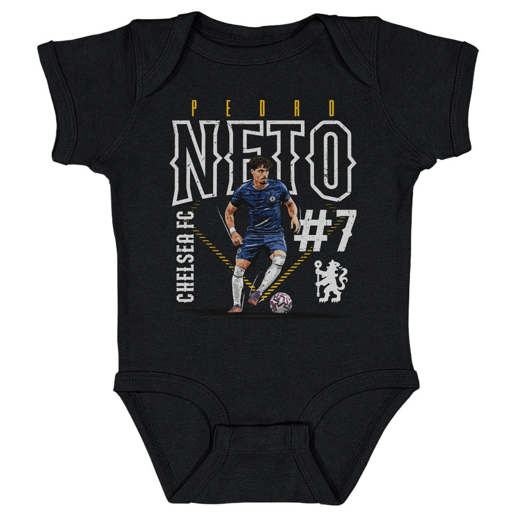 Pedro Neto Chelsea FC Outline Number WHT