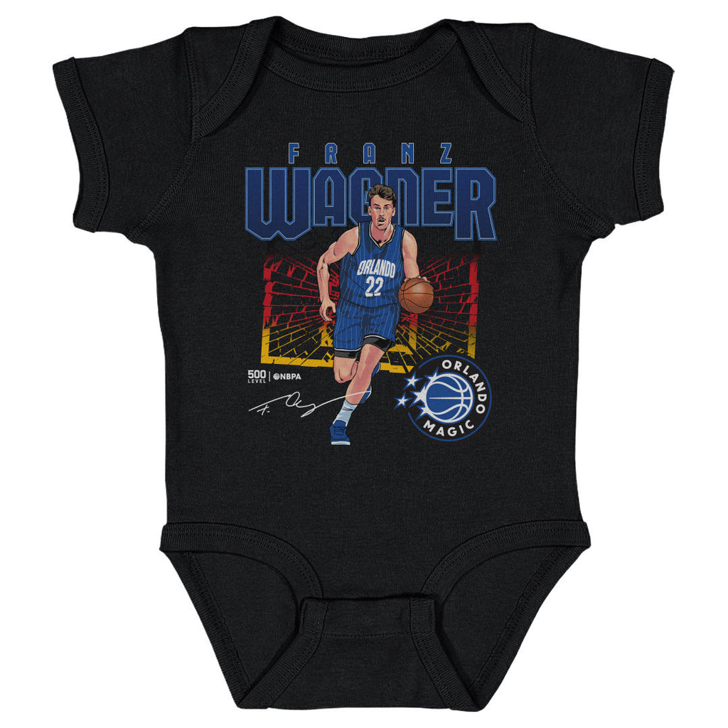 Franz Wagner Orlando Magic Shattered Flag WHT