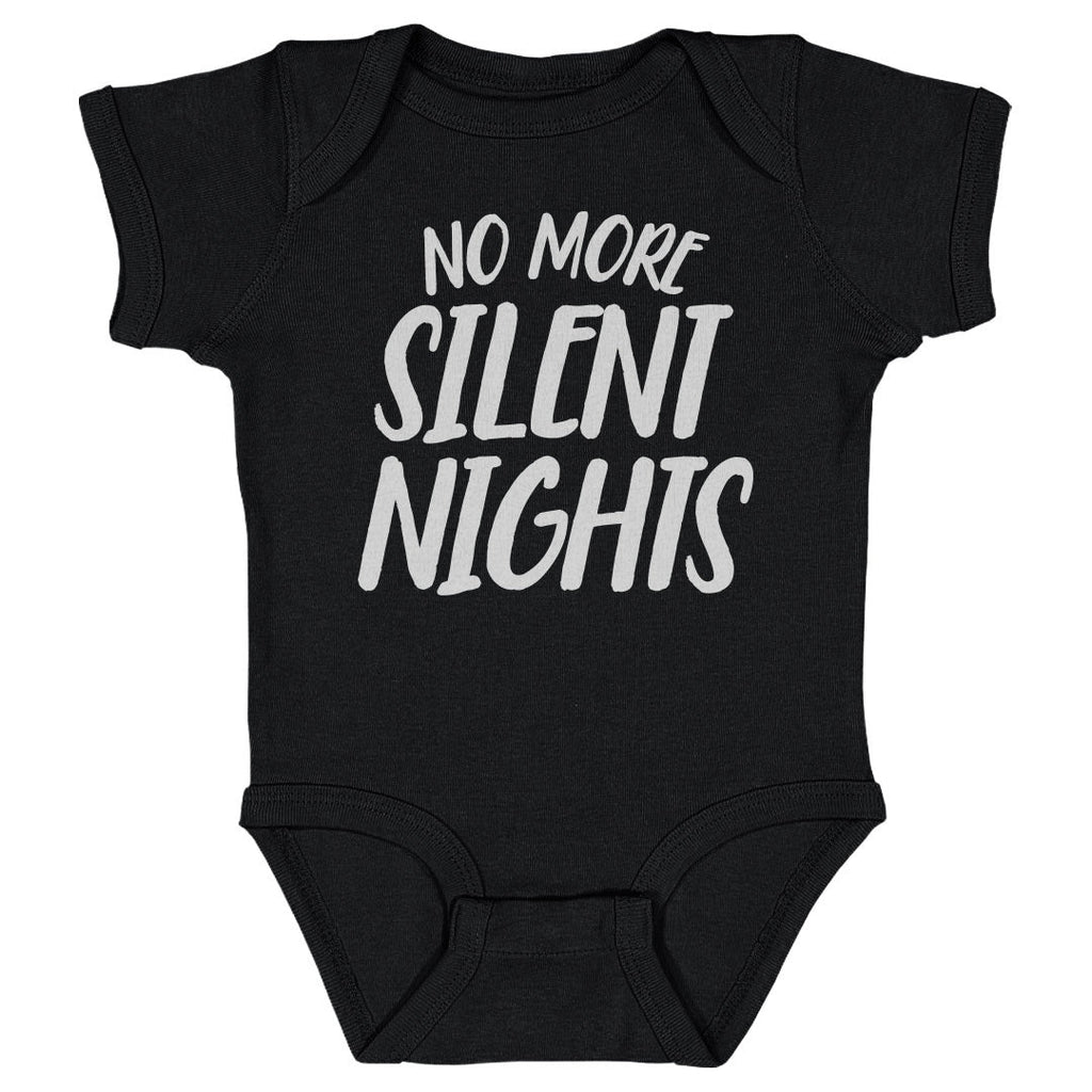 Christmas No More Silent Nights WHT