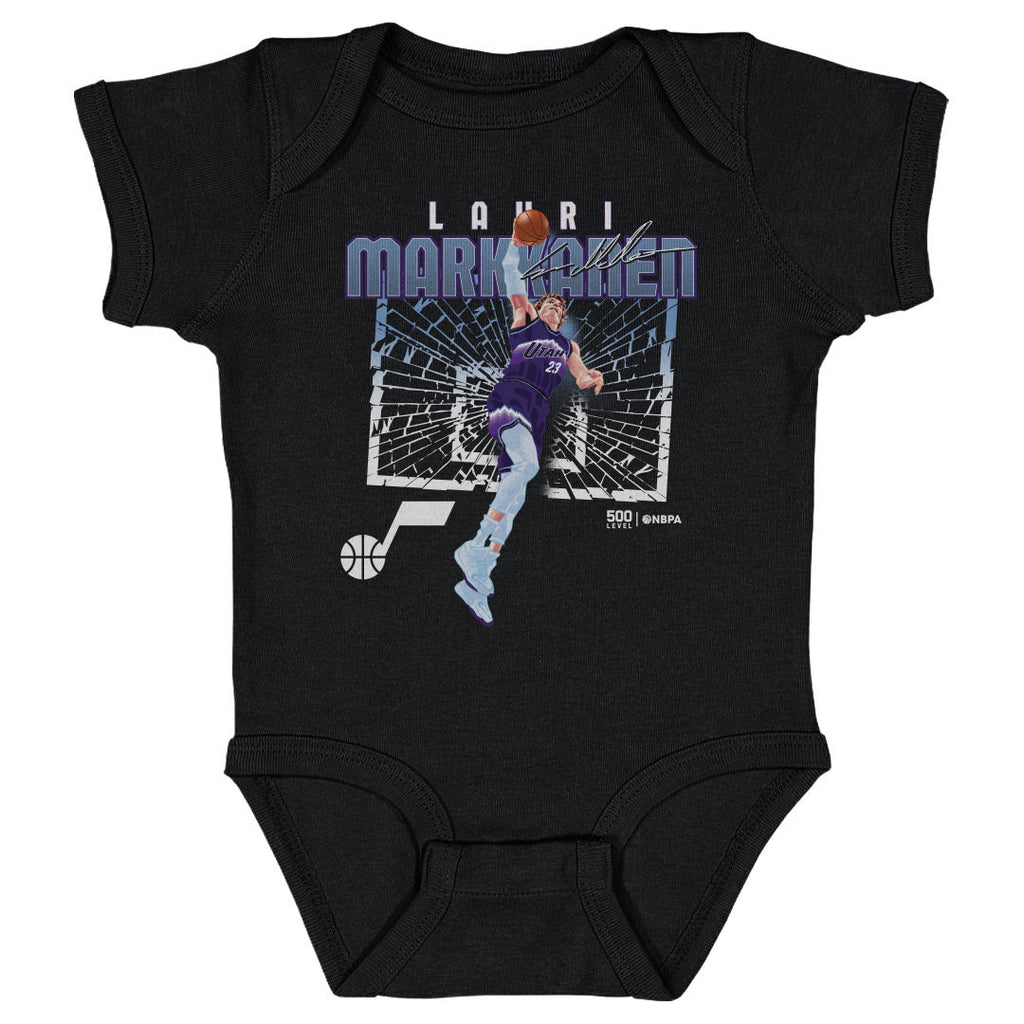Lauri Markkanen Utah Jazz Shattered WHT