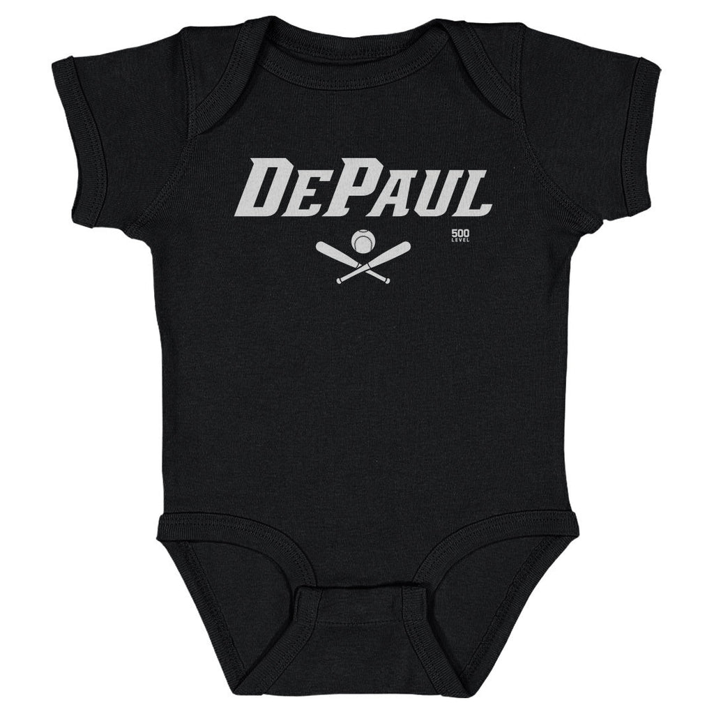 DePaul Blue Demons Softball Minimalist WHT