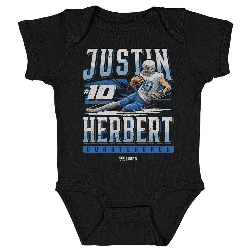 Justin Herbert Los Angeles C Slide WHT