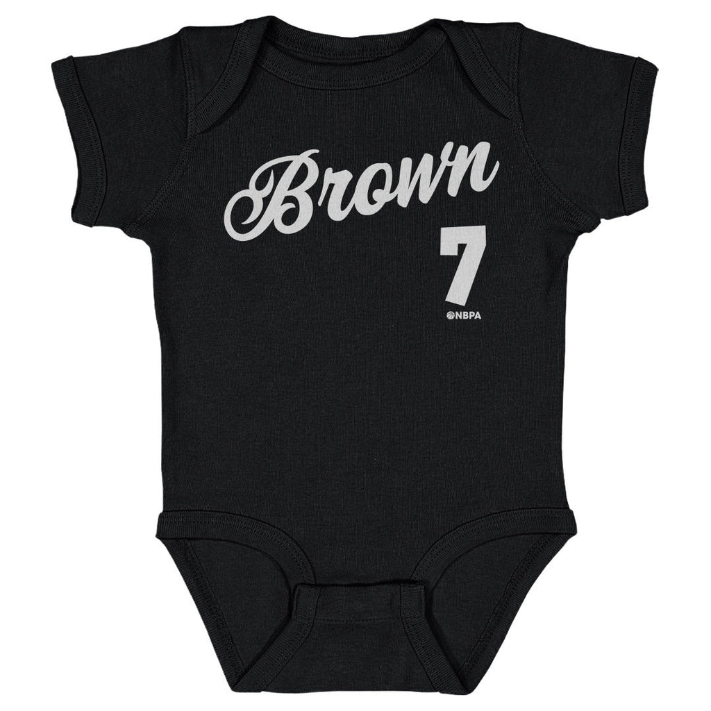 Jaylen Brown Boston Script WHT