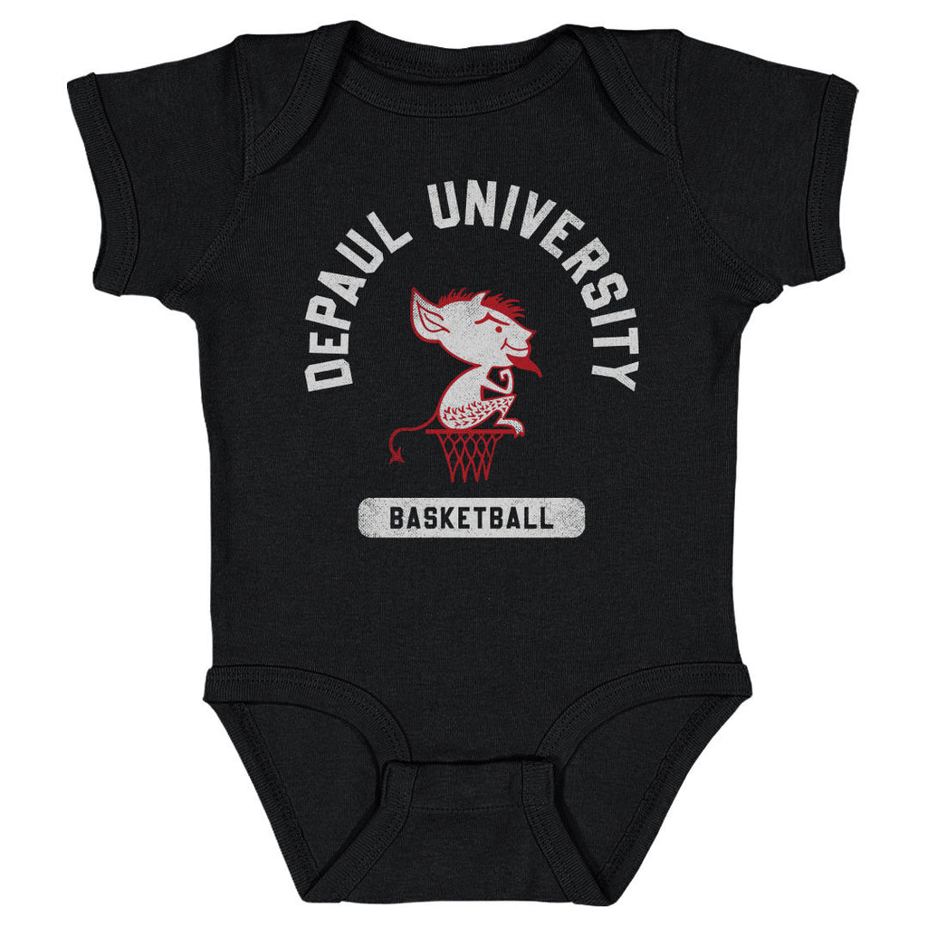 DePaul Blue Demons Mascot Basketball WHT