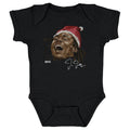 Justin Jefferson Minnesota Portrait Santa Hat WHT