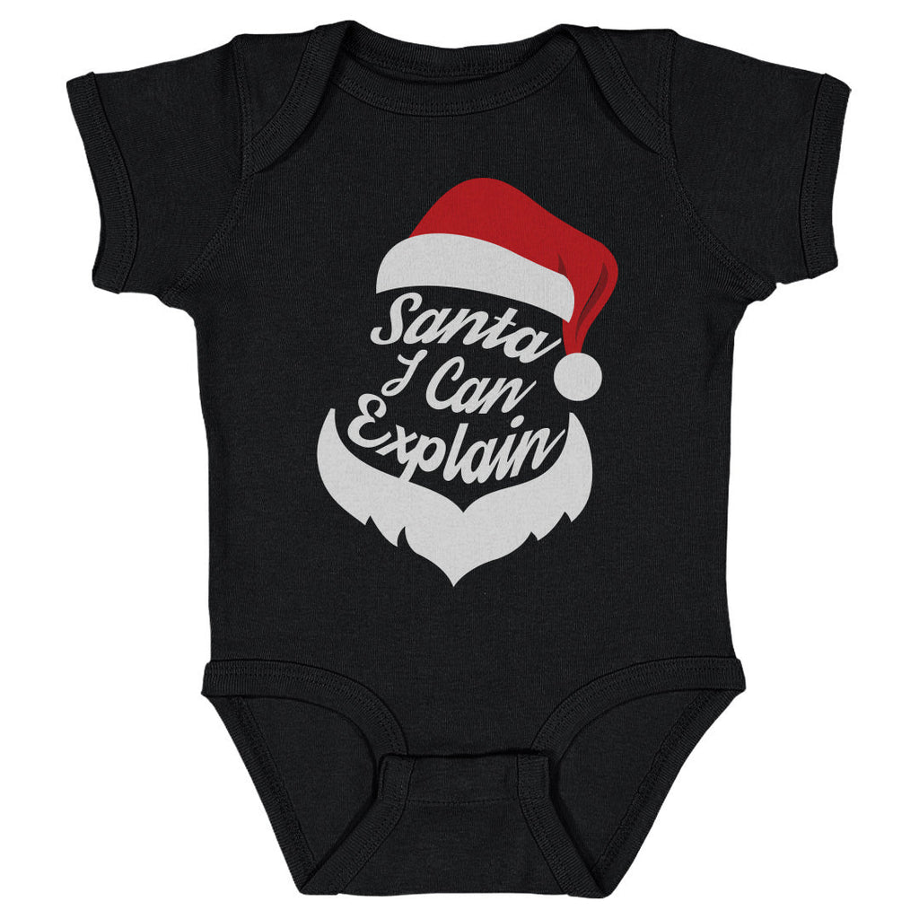 Christmas Santa I Can Explain WHT