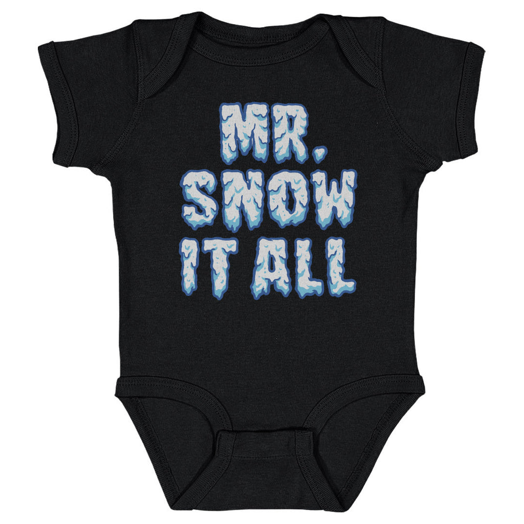 Christmas Mr. Snow It All WHT
