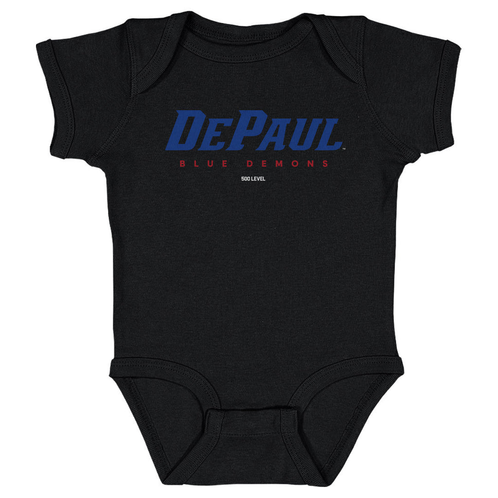 DePaul Blue Demons Wordmark Blue Demons WHT