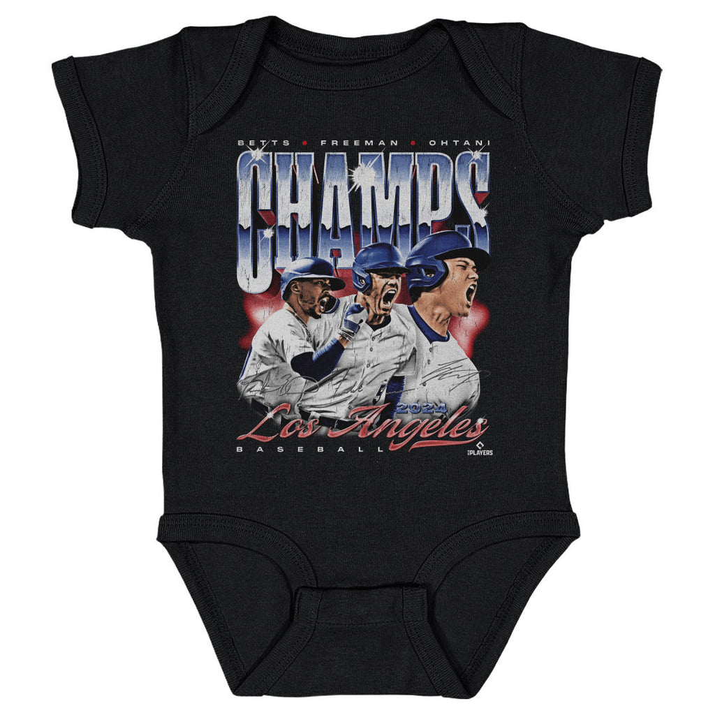 Los Angeles Baseball 2024 Champs Trio Vintage WHT