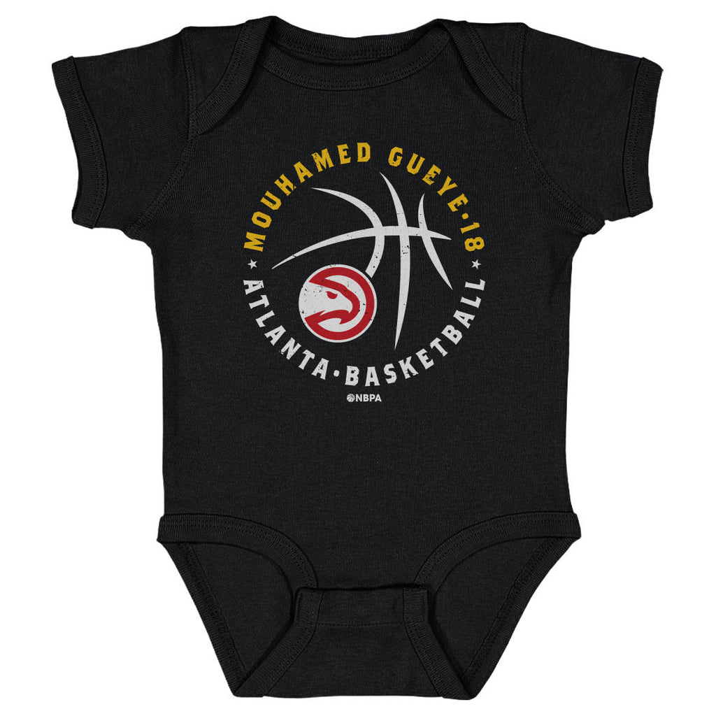 Mouhamed Gueye Atlanta Hawks Player Ball WHT