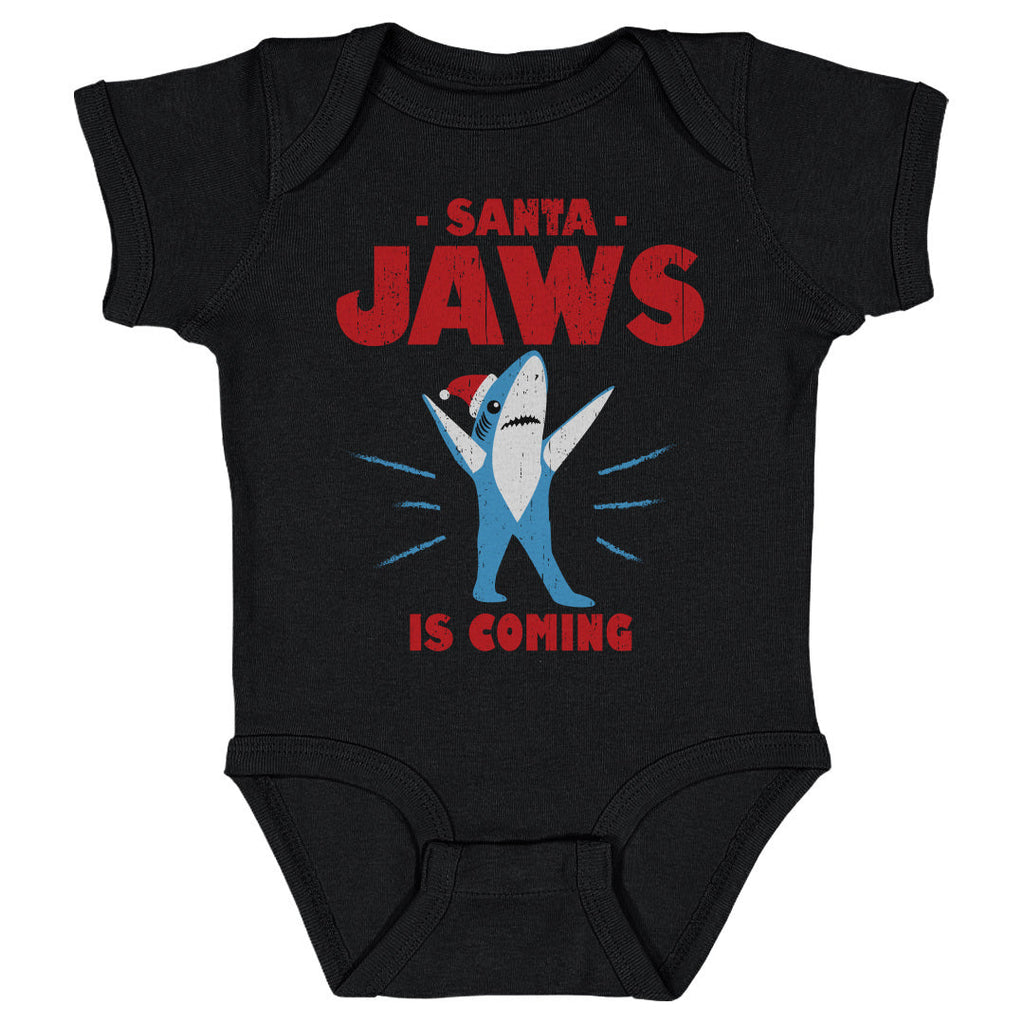 Christmas Santa Jaws WHT