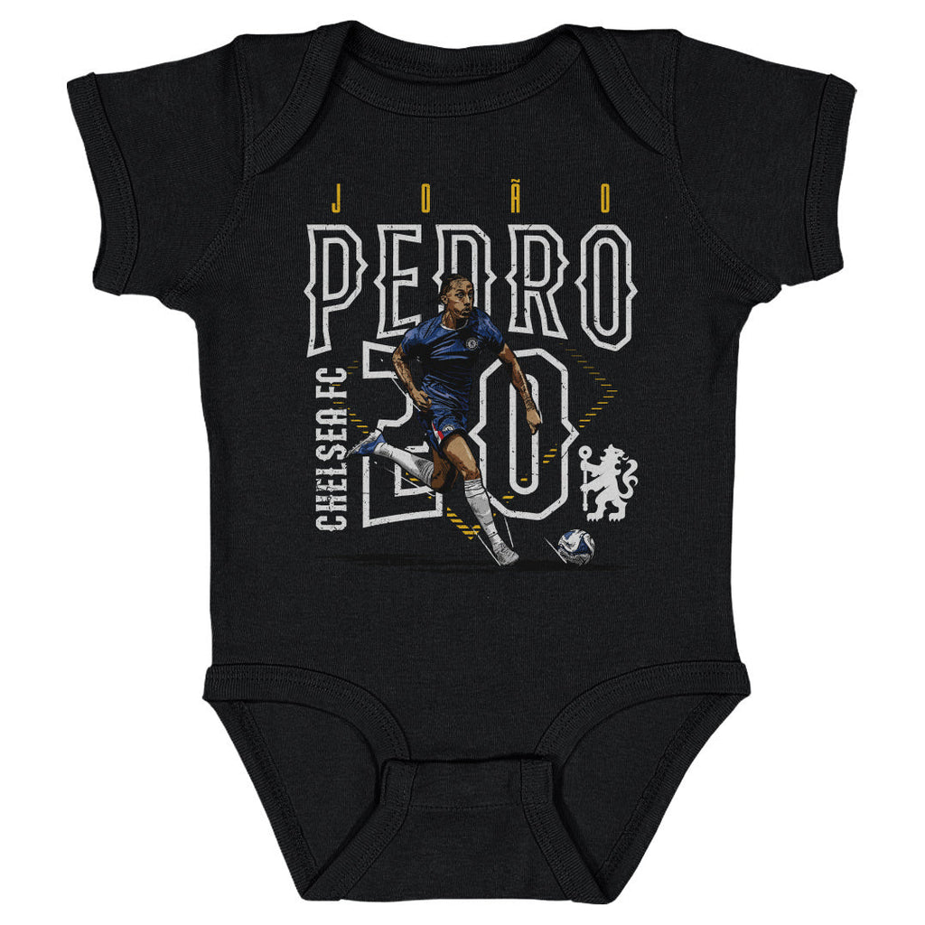 Joao Pedro Chelsea FC Outline Number WHT
