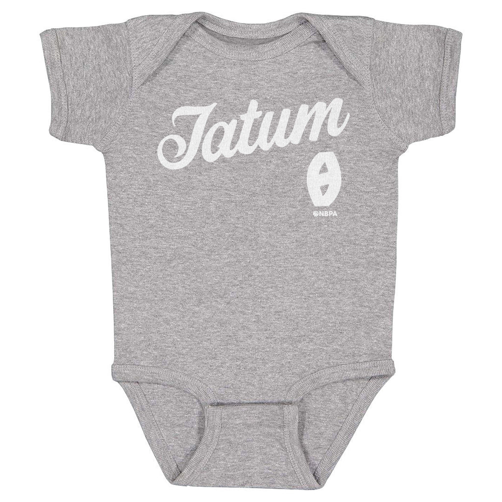 Jayson Tatum Boston Script WHT