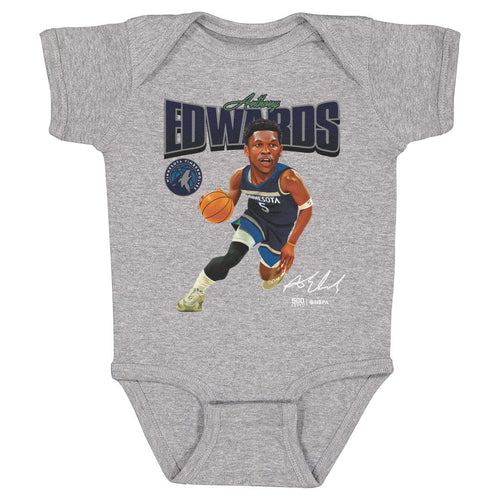 Anthony Edwards Minnesota Timberwolves Caricature WHT