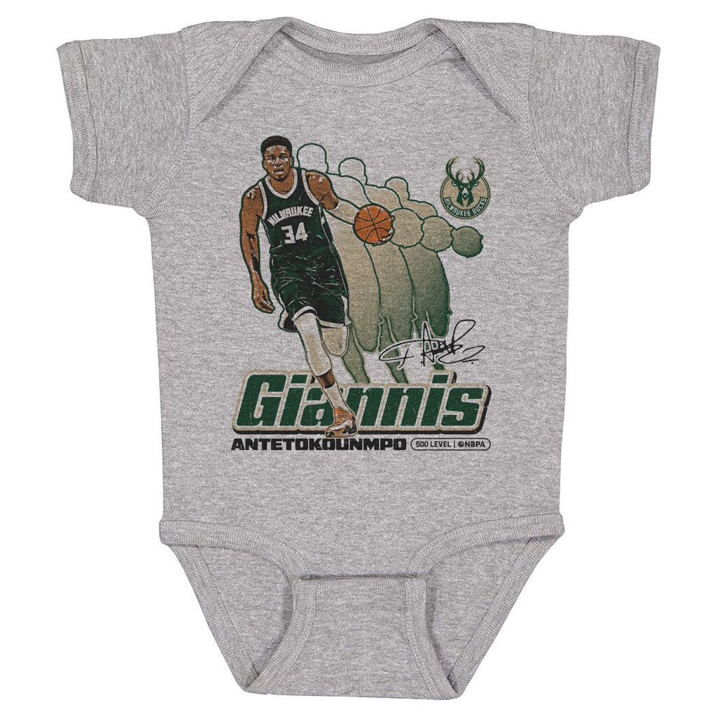 Giannis Antetokounmpo Milwaukee Bucks Retro
