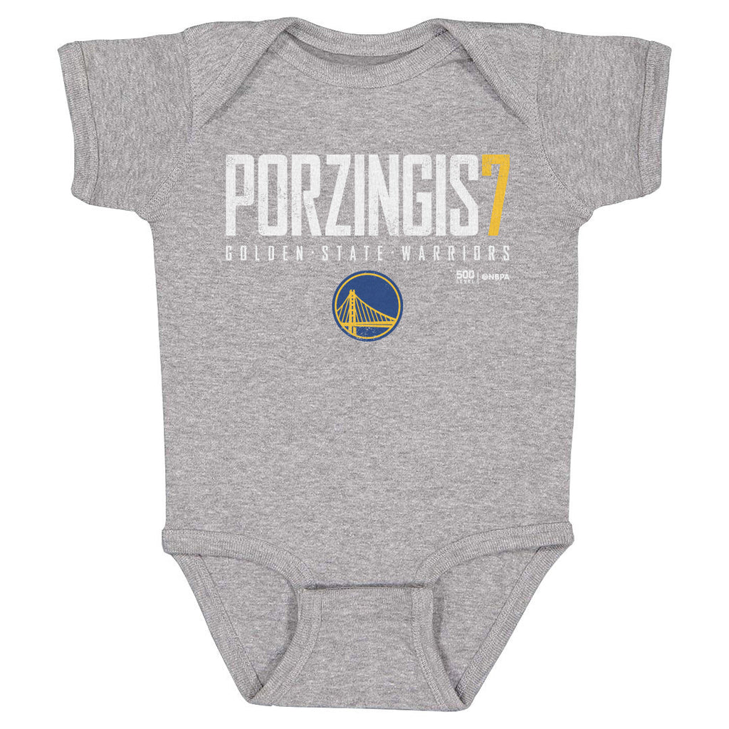 Kristaps Porzingis Golden State Warriors Elite WHT