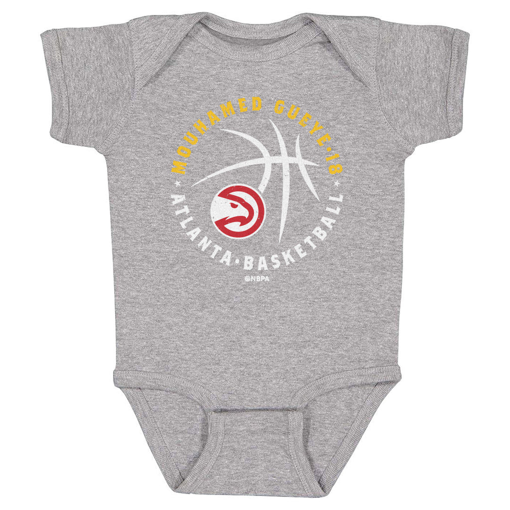 Mouhamed Gueye Atlanta Hawks Player Ball WHT