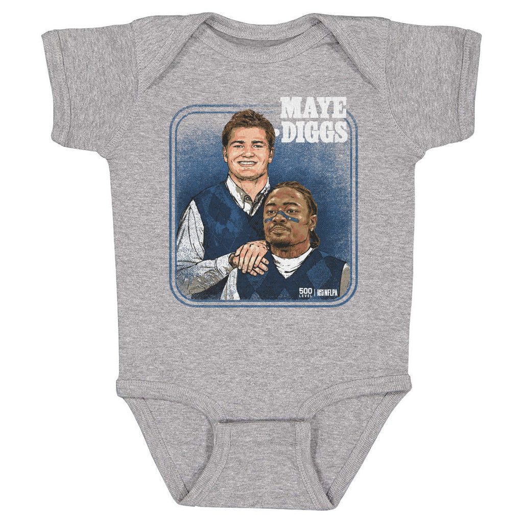 Drake Maye & Stefon Diggs New England Step Brothers WHT