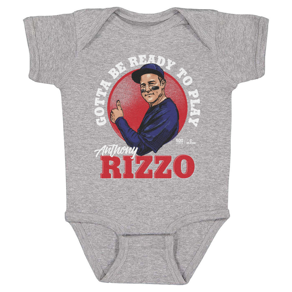 Anthony Rizzo Chicago C Ready To Play W WHT