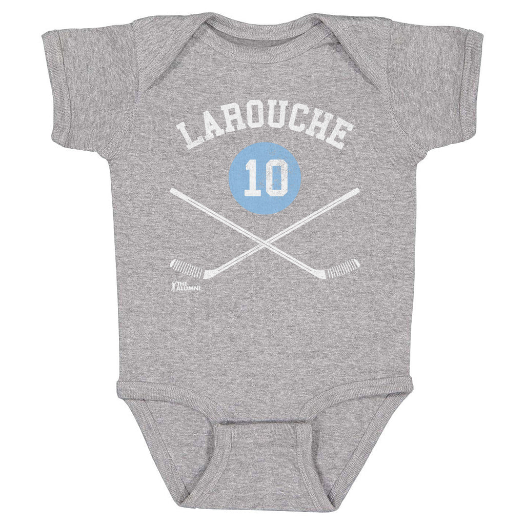 Pierre Larouche Pittsburgh 10 Sticks WHT