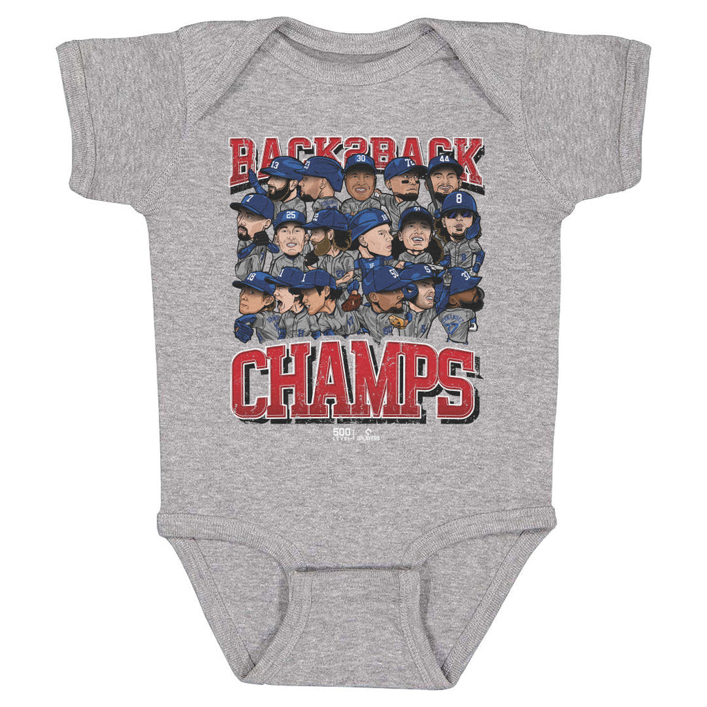 Los Angeles D Baseball Back 2 Back Champs 2025 WHT