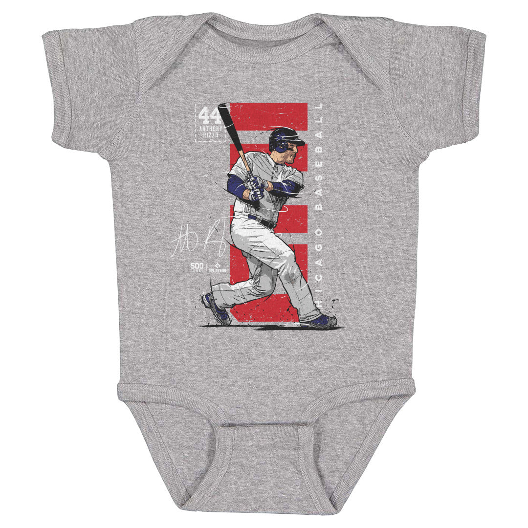 Anthony Rizzo Chicago C Vertical WHT