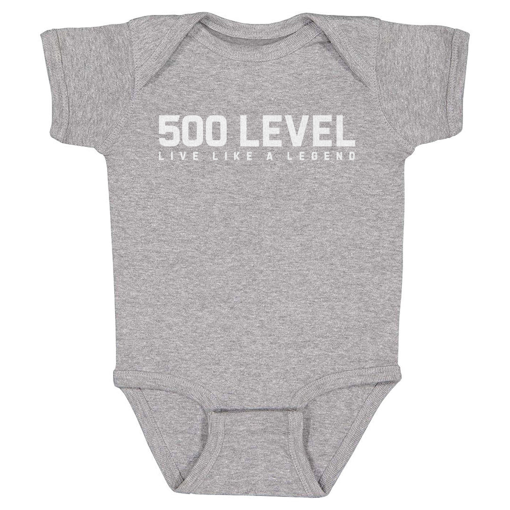 500 LEVEL Wordmark WHT