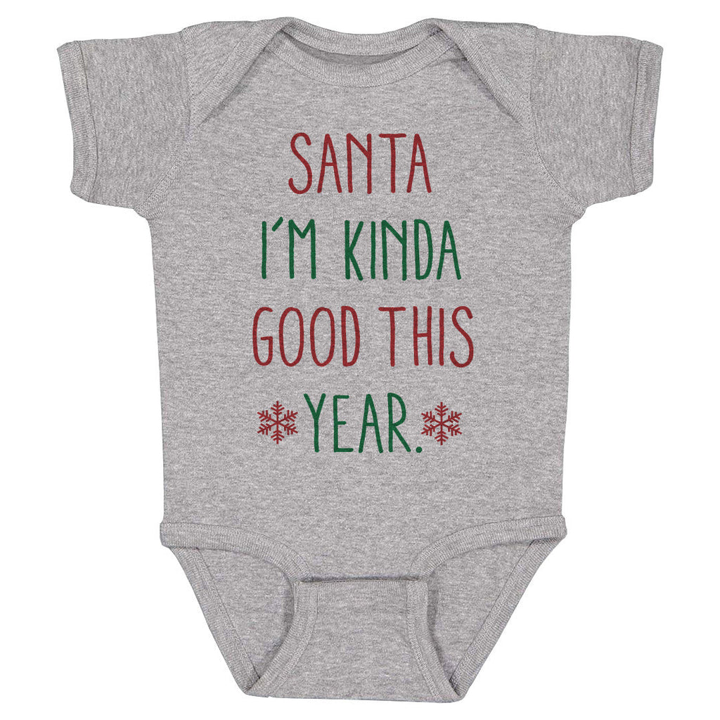 Christmas Santa I'm Kinda Good This Year