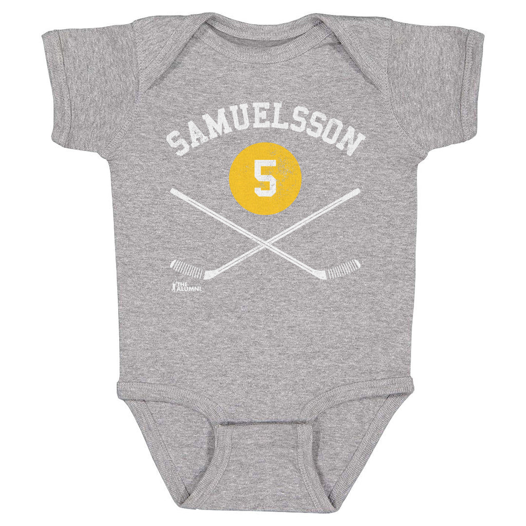 Ulf Samuelsson Pittsburgh 5 Sticks WHT