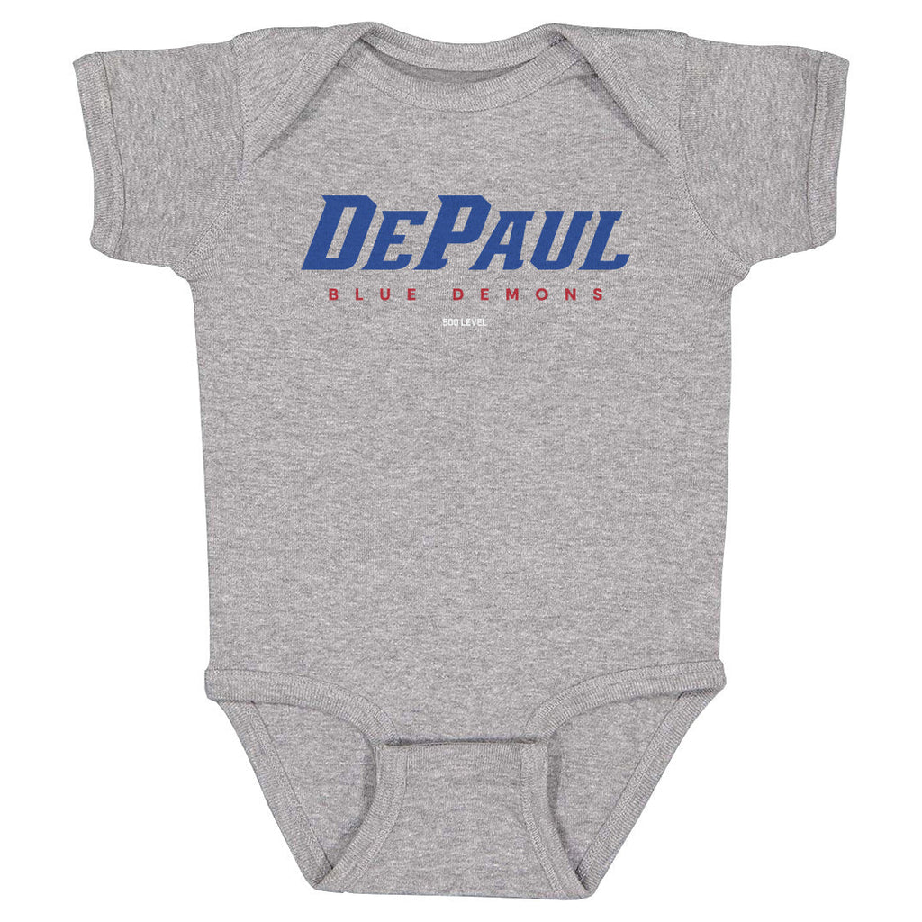 DePaul Blue Demons Wordmark Blue Demons WHT