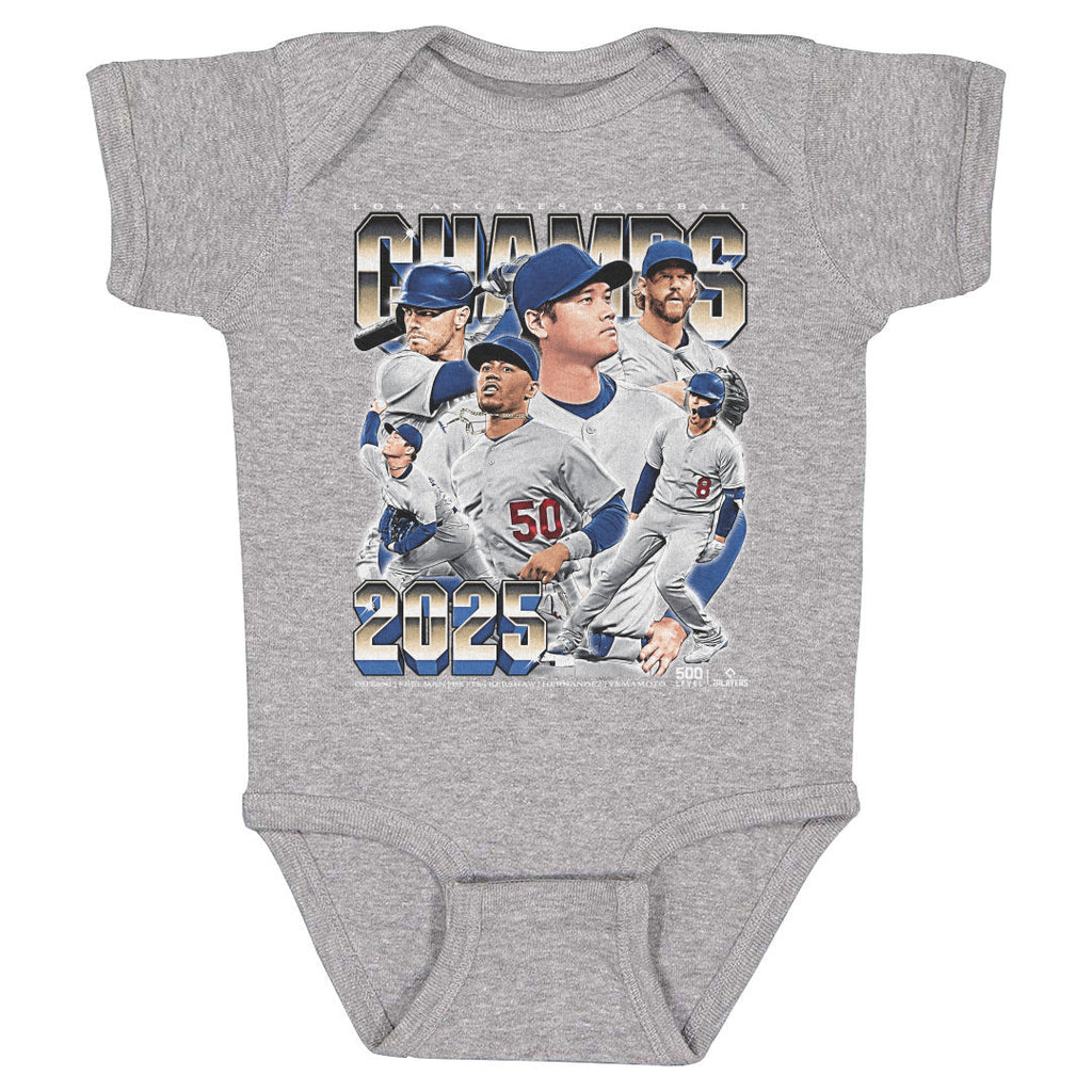 Los Angeles D Baseball 2025 Champs Vintage WHT