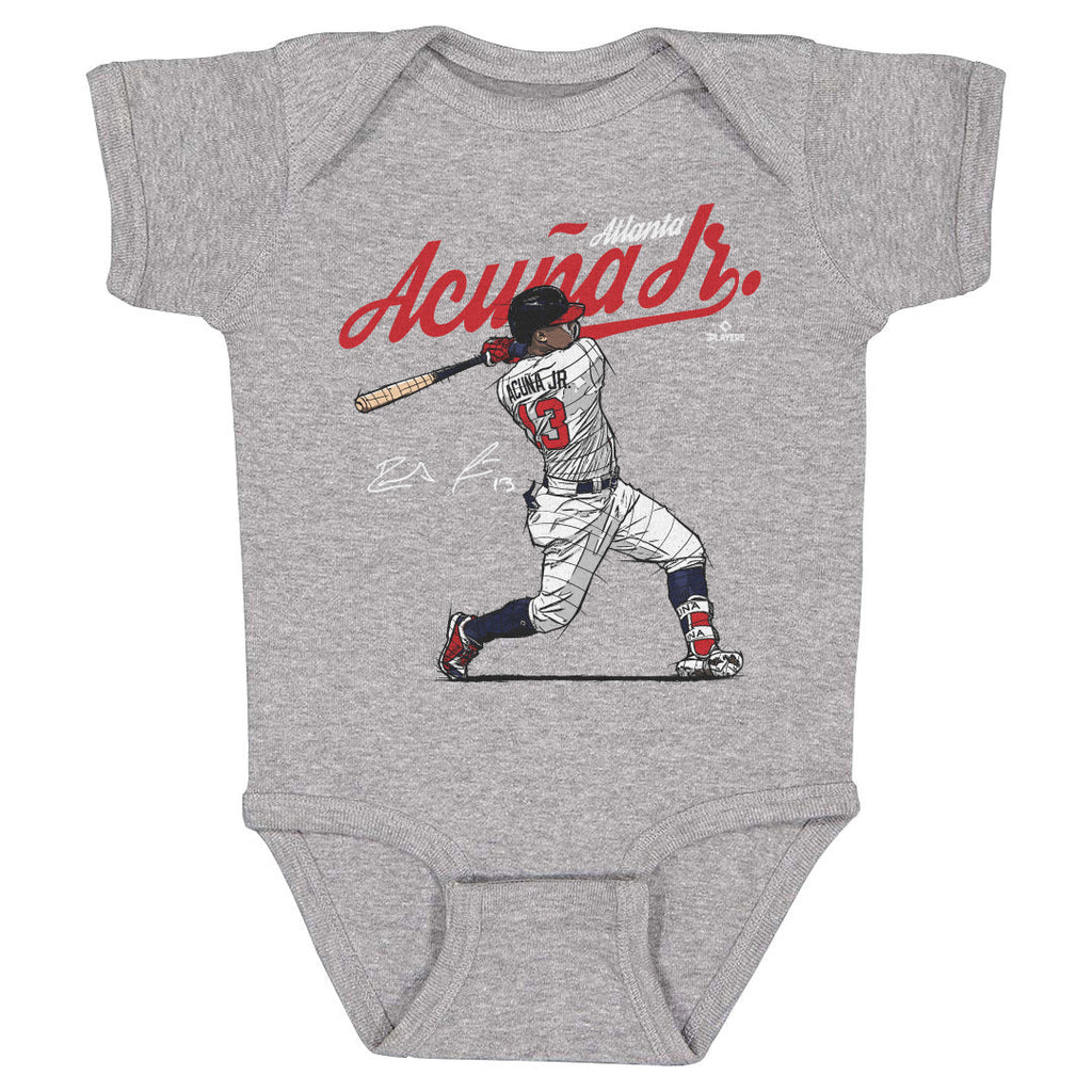 Ronald Acuna Jr. Score R WHT