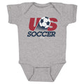 U.S. Soccer Retro Logo WHT