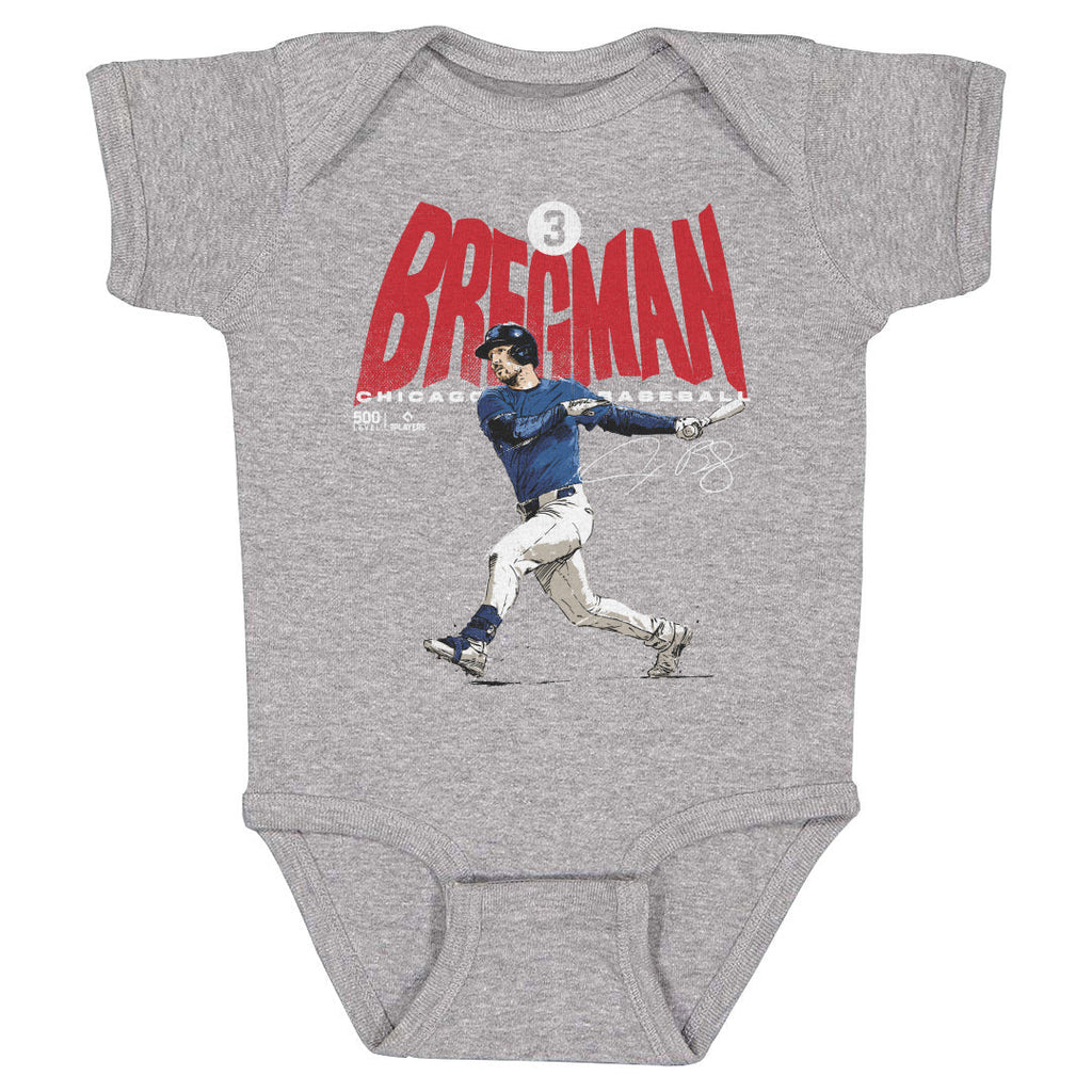 Alex Bregman Chicago C Comic WHT