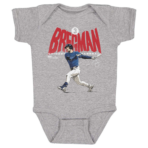Alex Bregman Chicago C Comic WHT