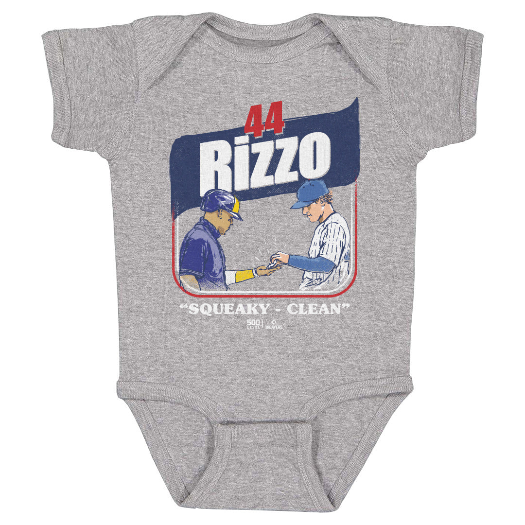 Anthony Rizzo Chicago C Squeaky-Clean WHT