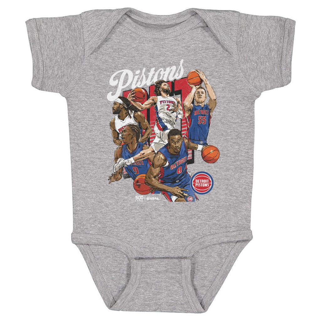 Detroit Pistons 2026 Starting 5 WHT
