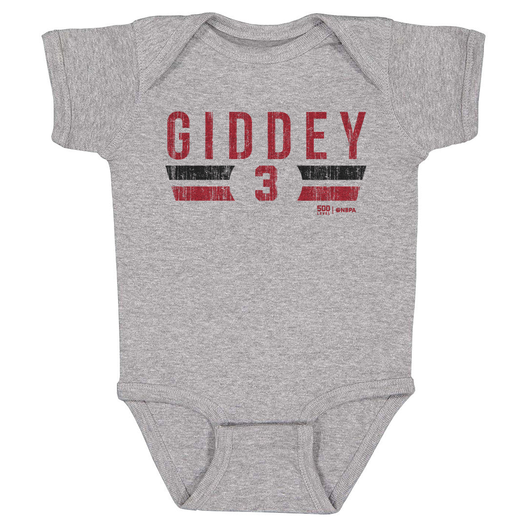 Josh Giddey Chicago Bulls Font