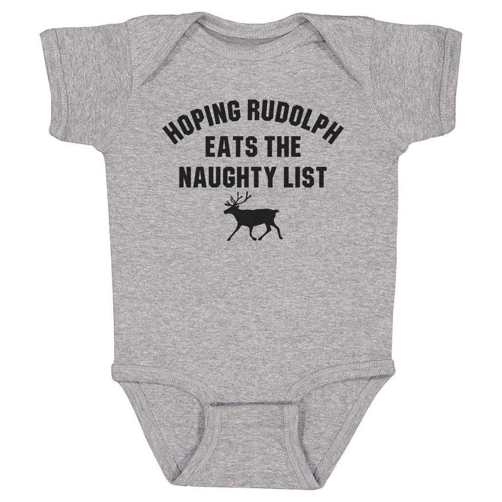 Christmas Hoping Rudolph Eats The Naughty List