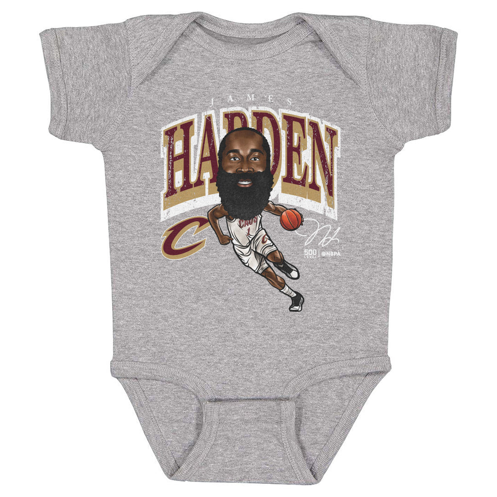 James Harden Cleveland Cavaliers Cartoon WHT