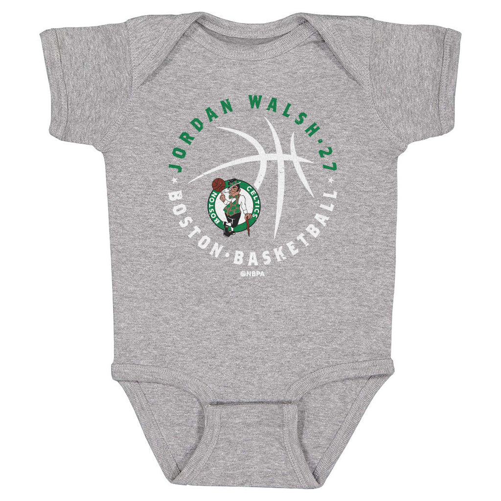 Jordan Walsh Boston Celtics Player Ball WHT