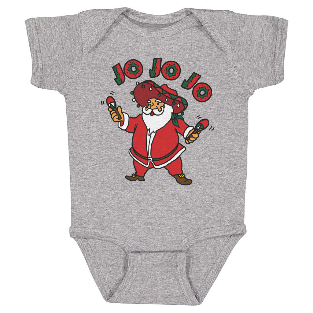 Christmas Mexican Santa WHT