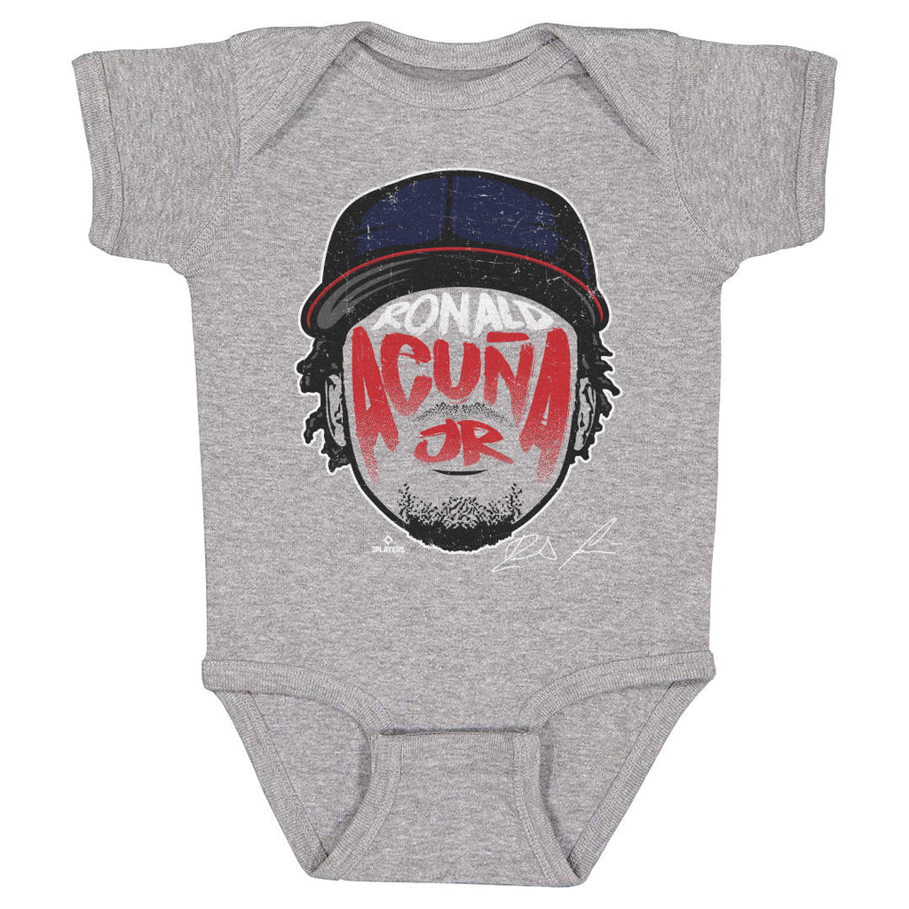 Ronald Acuna Jr. Player Silhouette WHT