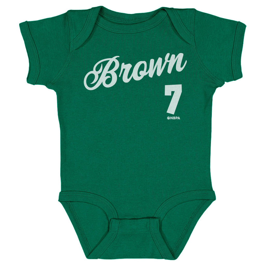 Jaylen Brown Boston Script WHT